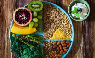 Photo: Plate of Healthy Food