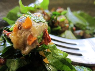 Photo: Gnocchi with Garlic and Oil Pasta Sauce