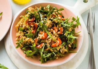 Photo: Brown Rice and Arugula Salad