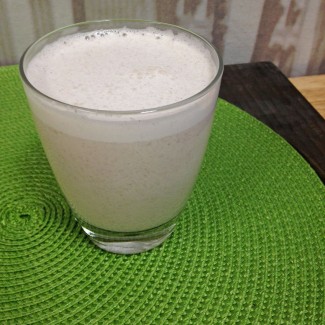 Photo: Glass of Hazelnut Milk