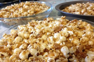 Photo: Peanut Butter Popcorn Cake