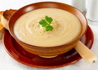 Photo: Roasted Carrot & Cauliflower Soup