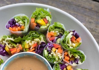 Peanut Summer Rolls Recipe - Love and Lemons