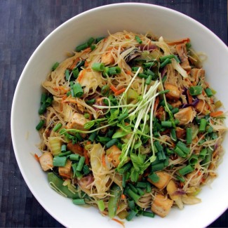 Tofu Pancit | Down to Earth Organic and Natural