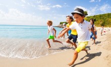 Photo: Kids on the beach